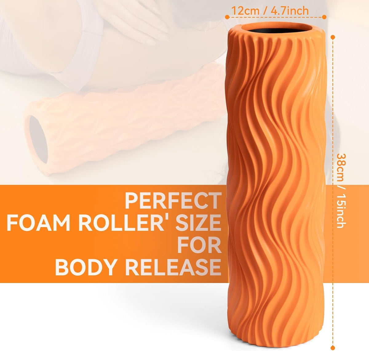 Foam Roller for Back Pain & Stretching