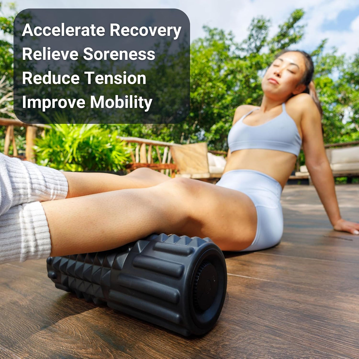 Flow Rechargeable Vibrating Foam Roller