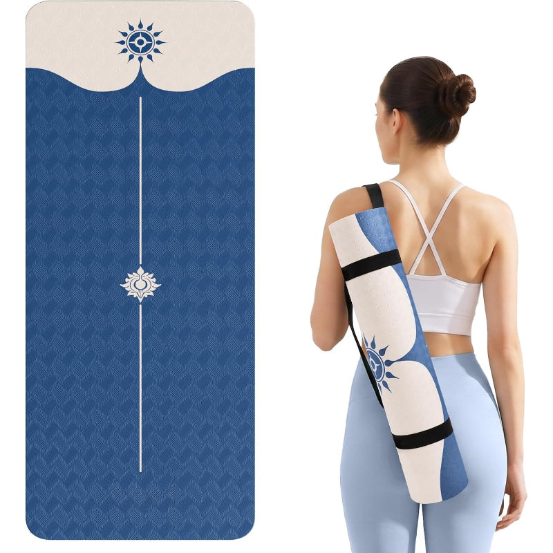 10mm Non Slip Yoga Mat 73"x28"