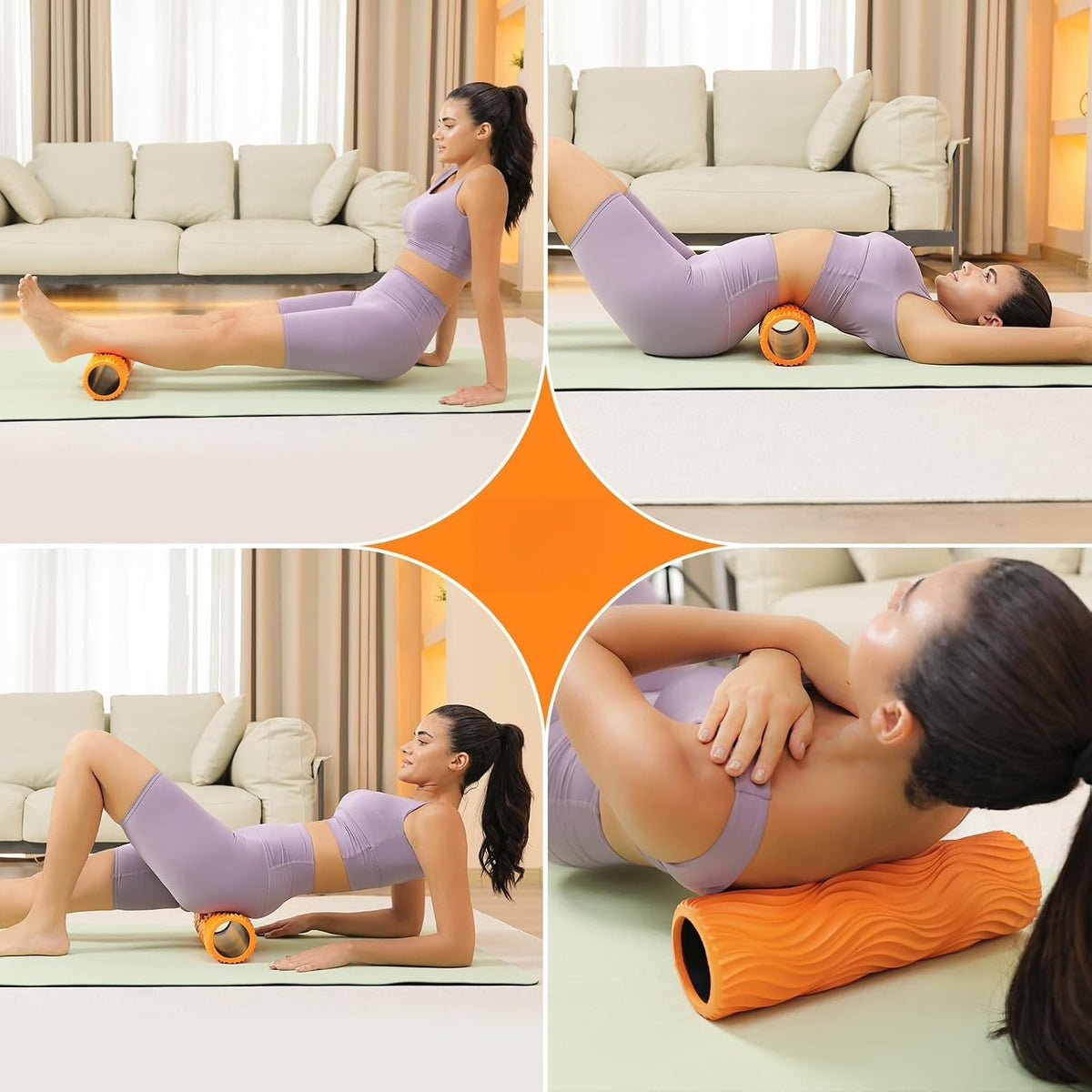 Foam Roller for Back Pain & Stretching
